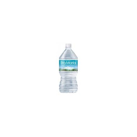 Paquete agua Santa María 1L/12P-DespensasyMas- Agua