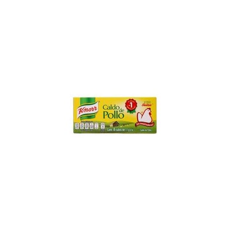 Caja caldo de pollo Knorr Suiza 8EX/105P-DespensasyMas- Alimentos y Despensa