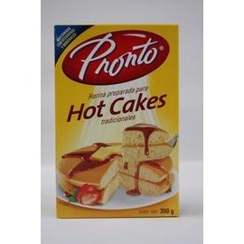 Caja Harina para Hot Cakes Pronto 350G/12P-DespensasyMas- Alimentos y Despensa
