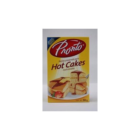 Caja Harina para Hot Cakes Pronto 350G/12P-DespensasyMas- Alimentos y Despensa