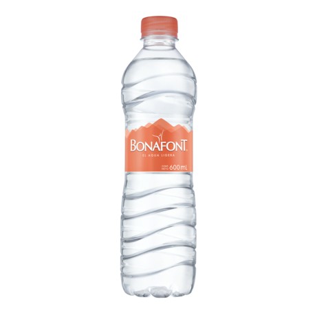 Paquete agua Bonafont 600M/12P-DespensasyMas- Agua