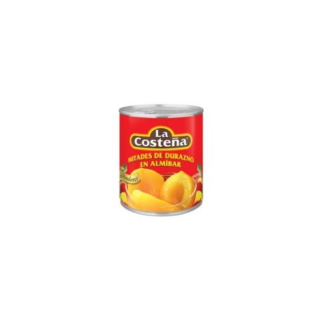 Caja Duraznos en Mitades 3000G/6P-DespensasyMas- Alimentos y Despensa