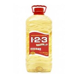 Aceite comestible 1-2-3 (3.785L)-DespensasyMas- Alimentos y Despensa