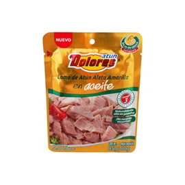 Media caja atún en aceite Dolores pouch 78G/24P-DespensasyMas- Alimentos y Despensa