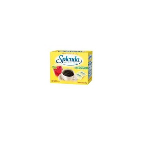 Caja Endulzante Splenda 12P/50S-DespensasyMas- Alimentos y Despensa