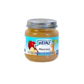 Media Caja papilla Heinz de manzana 113G/12P-DespensasyMas- Alimento para Bebés