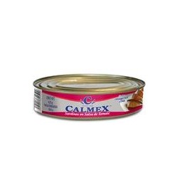 Caja sardina en tomate Calmex 425G/24P-DespensasyMas- Alimentos y Despensa