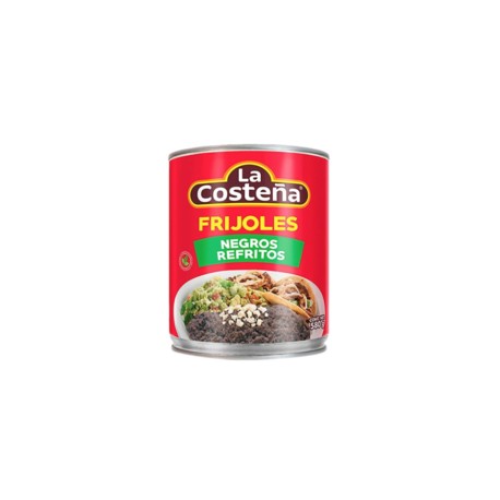 Media Caja Frijoles Refritos negros 6P/580G-DespensasyMas- Alimentos y Despensa