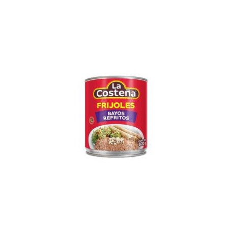 Media Caja Frijoles refritos bayos 6P/580G-DespensasyMas- Alimentos y Despensa