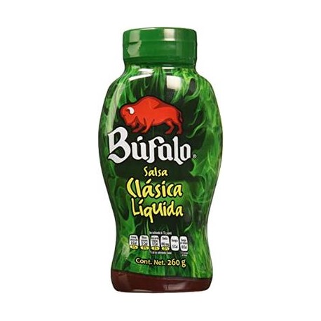 Media Caja Salsa Bufalo Clásica Liquida 260G/12P-DespensasyMas- Alimentos y Despensa