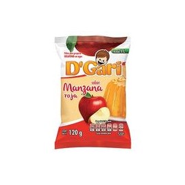 Media Caja Gelatina Manzana D´Gari 120G/25P-DespensasyMas- Alimentos y Despensa