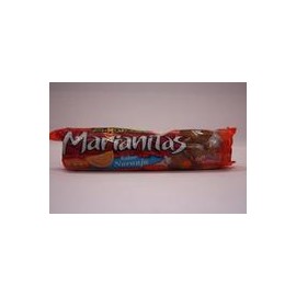 Media Caja Galletas Marianitas Naranja 185G/10P-DespensasyMas- Alimentos y Despensa