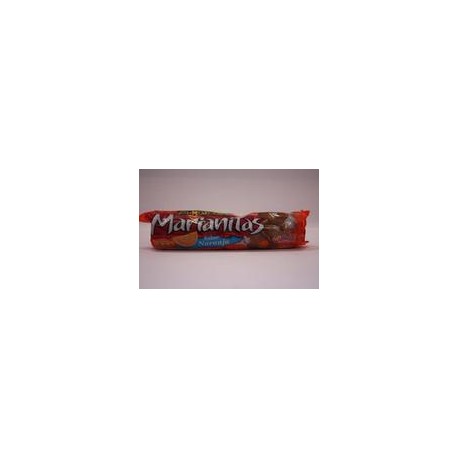 Media Caja Galletas Marianitas Naranja 185G/10P-DespensasyMas- Alimentos y Despensa