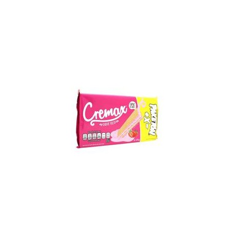 Media Caja Galletas Cremax de Fresa Gamesa 213G/4P-DespensasyMas- Alimentos y Despensa