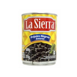 Media Caja Frijol Negro Entero La Sierra 560G/6P-DespensasyMas- Alimentos y Despensa