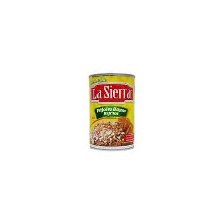 Media Caja Frijol Bayo Refrito La Sierra 440G/12P-DespensasyMas- Alimentos y Despensa