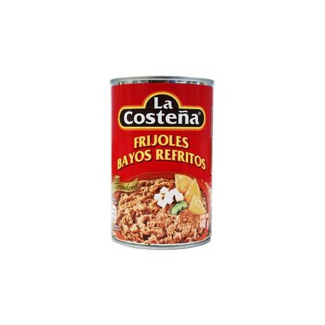 Media Caja Frijol Bayo Refrito 440G/6P-DespensasyMas- Alimentos y Despensa