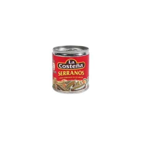 Media Caja Chiles Serranos 105G/20P-DespensasyMas- Alimentos y Despensa