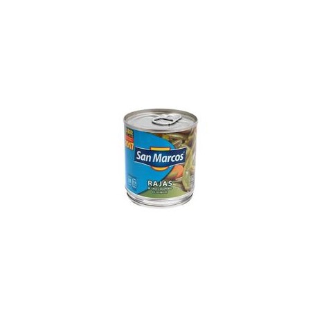 Media Caja Chiles Rajas 215G/12P-DespensasyMas- Alimentos y Despensa