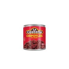 Media caja chiles chipotles La Costeña 12P/220G-DespensasyMas- Alimentos y Despensa