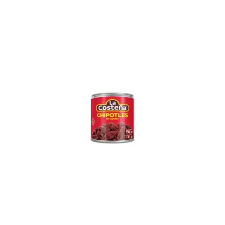 Media caja chiles chipotles La Costeña 12P/220G-DespensasyMas- Alimentos y Despensa