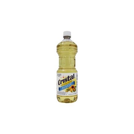 Media caja de aceite Cristal 1L/6P-DespensasyMas- Alimentos y Despensa