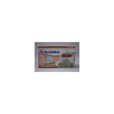 Caja Té de Tila Mccormick 25S/24P-DespensasyMas- Alimentos y Despensa