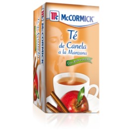 Caja Té de Canela Manzana Mccormick 25S/24P-DespensasyMas- Alimentos y Despensa