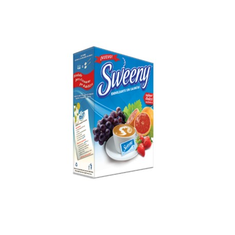 Caja Endulzante Sweeny 12P/100G-DespensasyMas- Alimentos y Despensa
