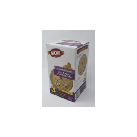 Galletas de avena con almendras 720G - KOZ-DespensasyMas- Alimentos y Despensa