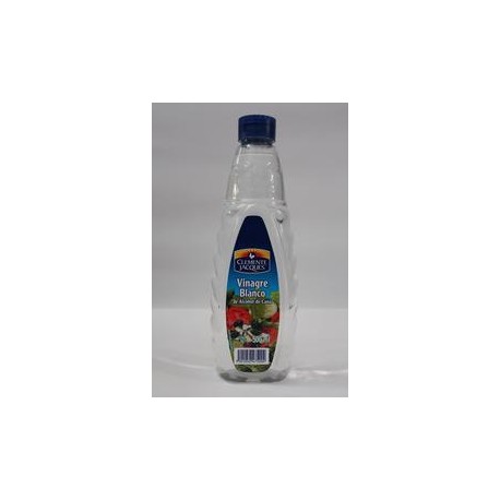 Vinagre Blanco Clemente Jacques de 500 ml con 3 botellas - Sabormex-DespensasyMas- Alimentos y Despensa