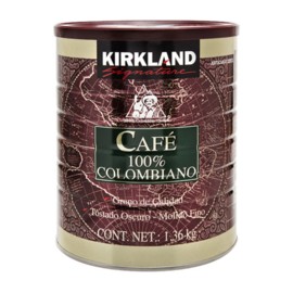 Kirkland Signature café molido 100% colombiano 1.36K - KOZ-DespensasyMas- Alimentos y Despensa