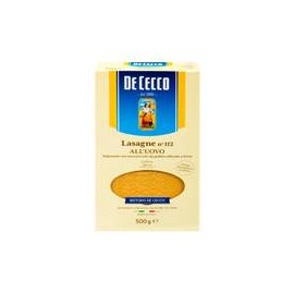 Pasta De Cecco Lasagne al Huevo N° 112 500G - ZK-DespensasyMas- Alimentos y Despensa