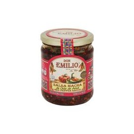 Salsa Macha Don Emilio Chile de Árbol 440G - ZK-DespensasyMas- Alimentos y Despensa