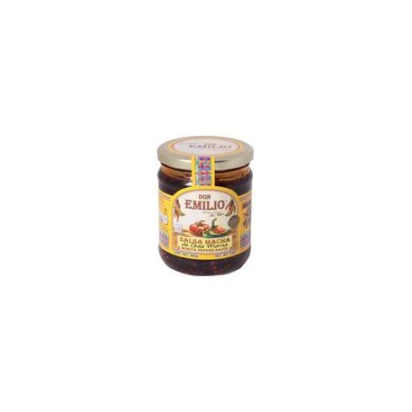 Salsa Macha Don Emilio Chile Morita 440G  - ZK-DespensasyMas- Alimentos y Despensa