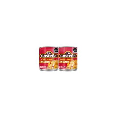 Coctel de Frutas en Almíbar La Costeña 2P/850G - ZK-DespensasyMas- Alimentos y Despensa